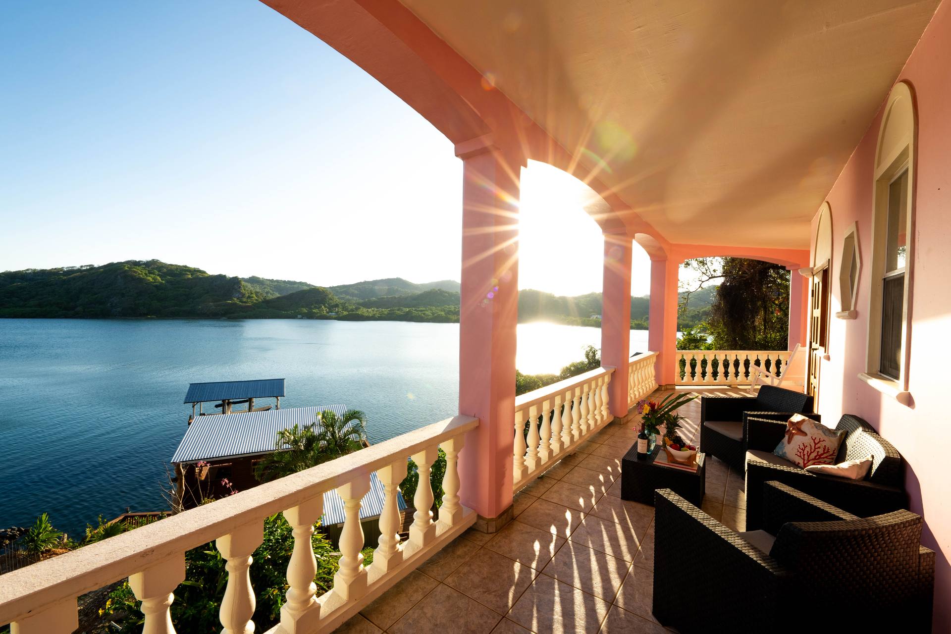 3BR Palacio Suite balcony bay view