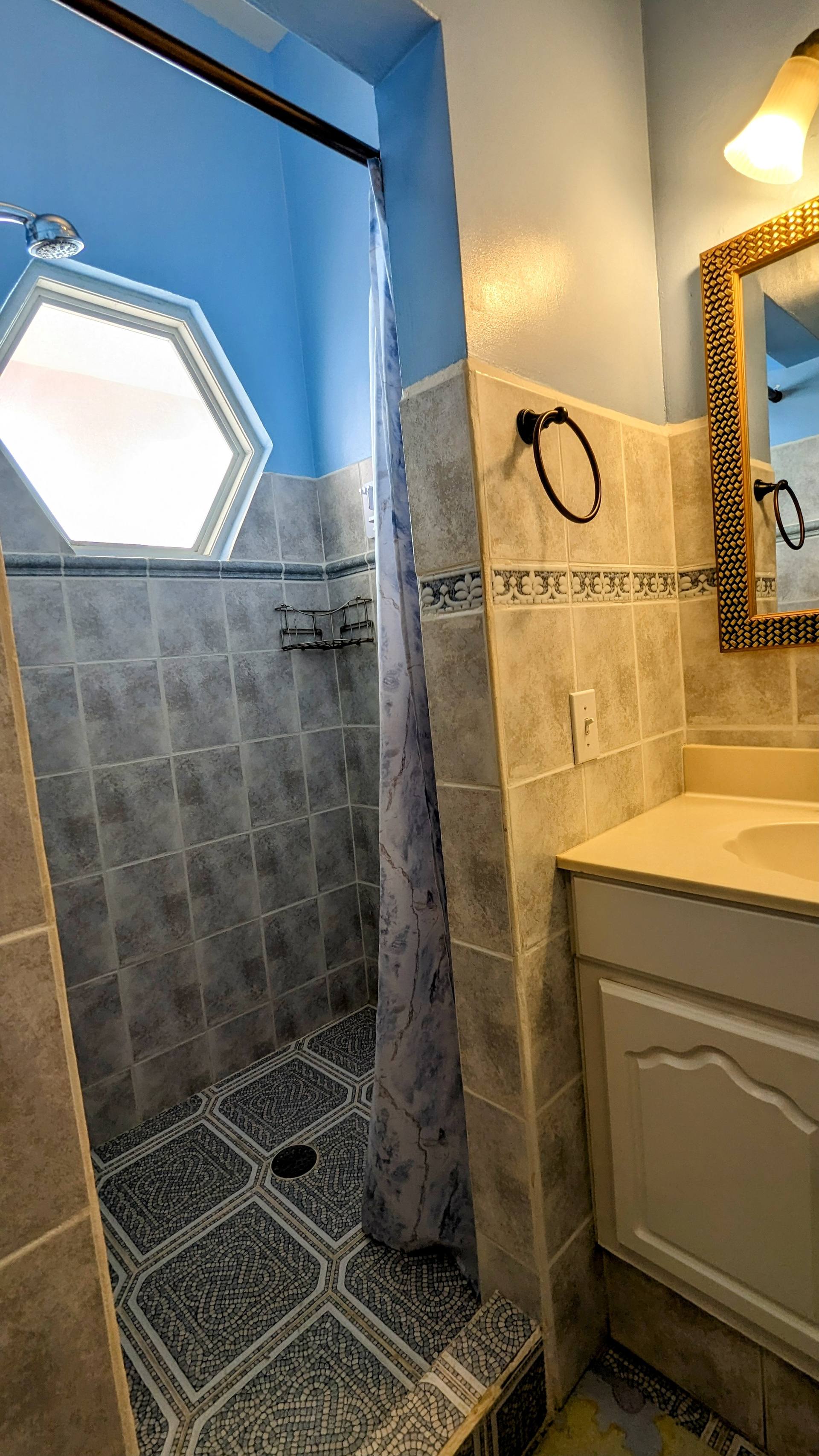 Master bathroom shower