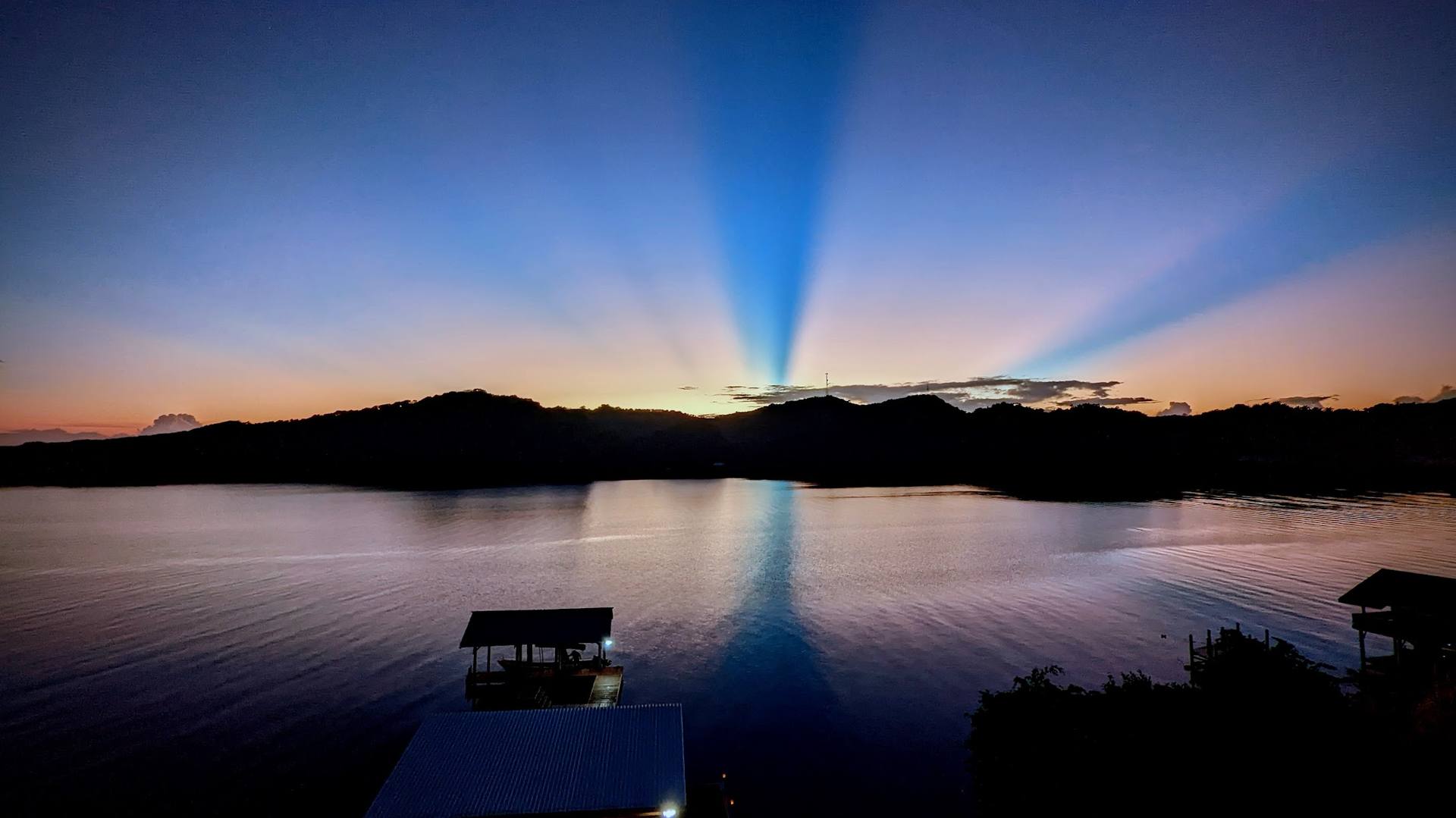 Sunset over Carib Bight